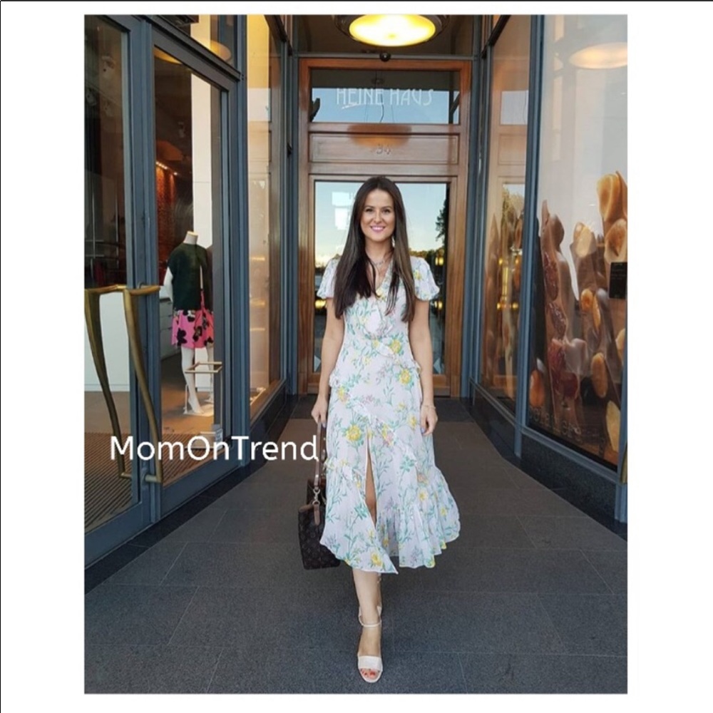 Re Zara midi flower print dress - Picture 6 of 9